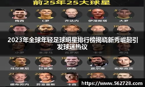 2023年全球年轻足球明星排行榜揭晓新秀崛起引发球迷热议